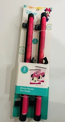 Paquete de 2 ventosas parasol Disney Baby Minnie Mouse nuevas Foto 1 de 2