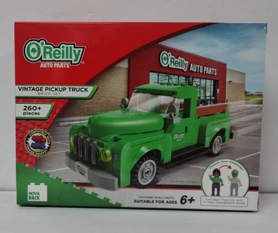Nova Brix Leggo-style O'Reilly Exclusive Vintage Pickup Truck 260 pieces OAP1001 - Image 1 of 4