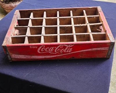 Cassetta In Legno Coca Cola - Immagine 1 di 4