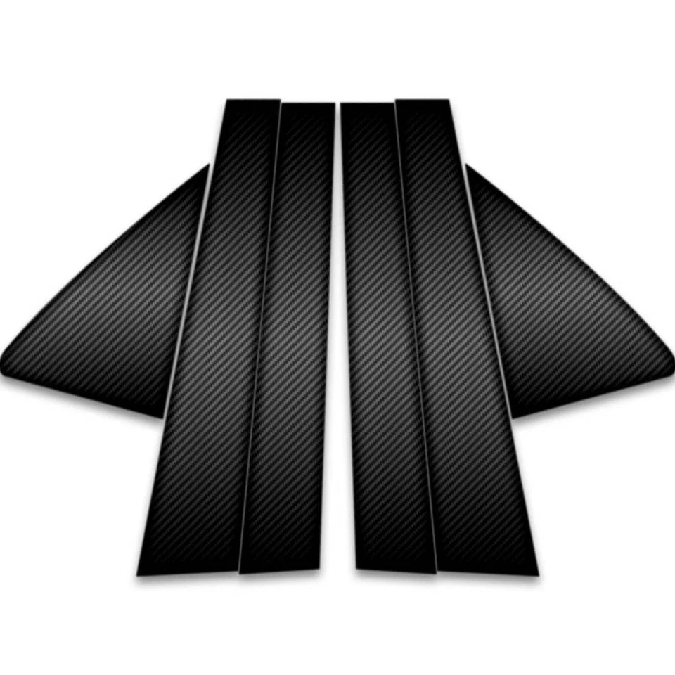 6pc Carbon Fiber Pillar Post Covers for 2002-2007 Buick Rendezvous Foto 1 de 1