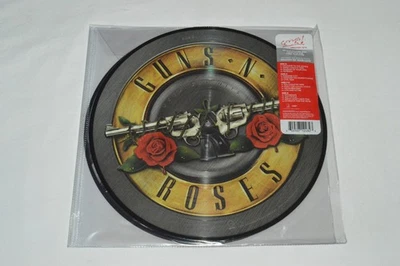 GUNS N ROSES Greatest Hits 2-LP PICTURE DISC PD Made in USA 2020 Hard Rock Vinyl - Image 1 of 3