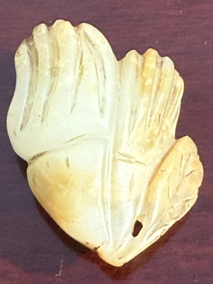 中国古董雕刻刀石玉佛手 — 第 1/4 张图片