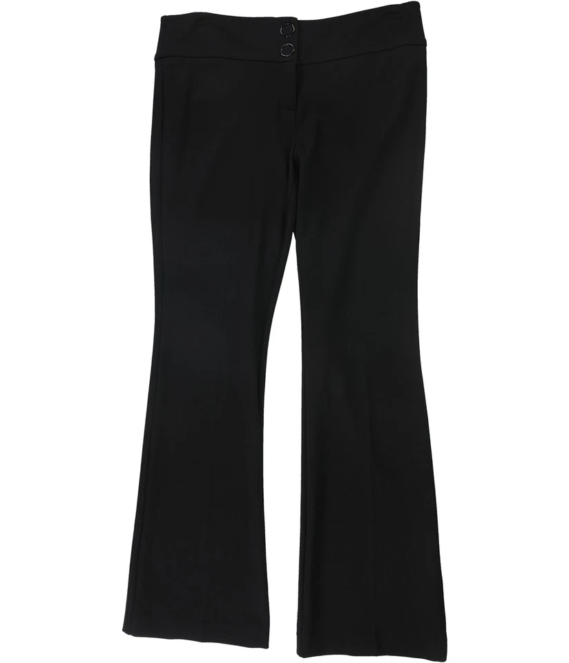 Calça Alfani Feminina Cintura Snap Casual, Preta, 12 - Imagem 1 de 1