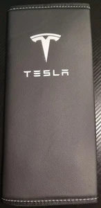 Car Armrest Cover Tesla Model 3 Y PU Leather Center Console Cover - Picture 1 of 2