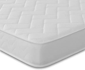 Starlight Beds Quilted Brick Sprung Hybrid Single Mattress with Memory Foam Lay - Picture 1 of 9