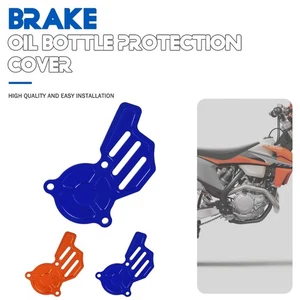 Brake Oil Bottle Protection Cover For 450EXCF SIX DAYS/ 500EXCF 2017-2021 Orange - Picture 1 of 9