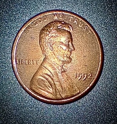 1992 No Mint Mark With A Close AM - Image 1 of 2