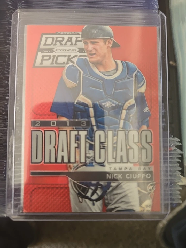 2013 Panini Prizm Perennial Draft Picks - Nick Ciuffo #121 Red Prizm /100 (RC) - Image 1 of 1