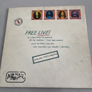 GRATIS - Free Live! - 1971 UK 8-Track Vinyl LP - Erstpressung A1U / B1U Matrix - Bild 1 von 13