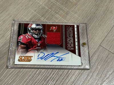 2012 Score Football   Franchise Fabrics Rookie  DOUG  MARTIN  Patch Auto RC - Image 1 of 2