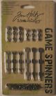 Tim Holtz Idea-ology 24 GAME SPINNERS 24 LONG FASTENERS (BRADS)