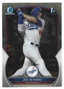 Joe Vetrano 2023 Bowman Chrome Draft 1st Refractor #BDC-91 - LA Dodgers - Picture 1 of 2