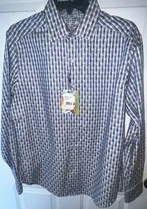 Robert Graham Men’s Classic Fit Dress Shirt Small S “BERMAN” NWT - Picture 1 of 8