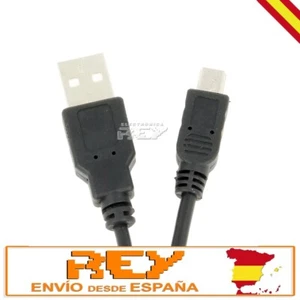 Cable USB Macho 3 metros a Mini USB Macho 2.0 para Carga Entrega 24/48h. v194 - Imagen 1 de 4