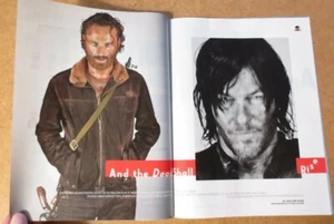 EW Magazine Walking Dead Norman Reedus Andrew Lincoln Bob Odenkirk Breaking Bad - Picture 1 of 4