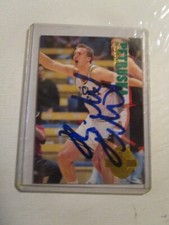 SIGNED AUTOGRAPHED 1993-94 Classic Four Sport Collection Richard Petruska #86