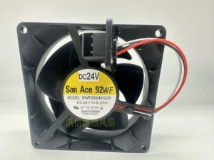 1 Stück Sanyo 9032 9WF0924H206 DC24V 0,35A 92 * 32 MM Fanuc Systemlüfter - Bild 1 von 4