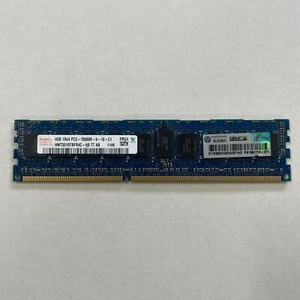 Hynix 4GB DDR3 RAM PC3-10600R 1333MHz ECC Registered Memory HMT351R7BFR4C-H9 - Picture 1 of 4