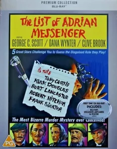 The List of Adrian Messenger (Blu Ray) (hmv Exclusive) with Poster & Cards - Picture 1 of 2