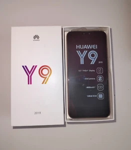 Huawei Y9 (2019) 6.5in 13MP 4+128GB RAM Android Intelligent mobile phone Google - Picture 1 of 10