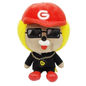 Kakao Friends Jay G Peluche Rojo Sombrero Zapatos Cadena Dorada Hip Hop Peluche 14" - Imagen 1 de 10