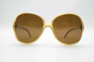 Occhiali da sole ovali vintage Zeiss 3138 1475 marrone argento sunglasses occhiali NOS - Foto 1 di 6