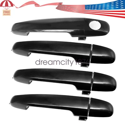 Juego de 4 manijas de puerta exterior exterior FL FR RL RR para Hyundai Sonata 2006-2010 Foto 1 de 4