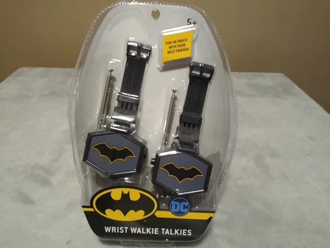 DC Batman Wrist Watch Walkie Talkies NEW Cover