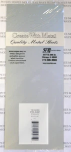 K & S 275 .013 (0.33 x 101.6W x 254Lmm) Tin Sheet Metal (Pk1) - Picture 1 of 1