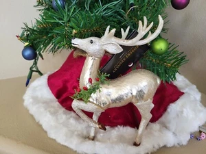 Robert Stanley 7" Hirsch/Rentier Weihnachtsschmuck Bock Hirsch Kranz NEU - Bild 1 von 3