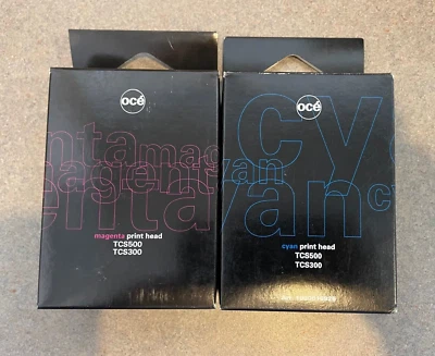 OCE PRINTHEADS 1060016925-1060016926  (1 of each Cyan and Magenta) - Image 1 of 3