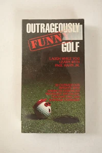 Outrageously Funny Golf VHS (UE2/JSF6) Sealed New 1987 Fit Video Gift - Picture 1 of 6
