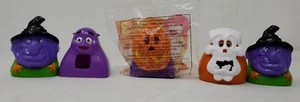 McDonalds Haunted Halloween 1998 Happy Meal Spielzeug Grimasse Vogel Hexe Geist JOL - Bild 1 von 12