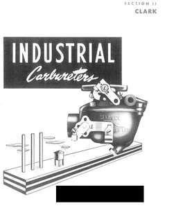 Identification Chart Marvel Schebler Industrial Carburetors Sec 2 Clark TSX - Picture 1 of 11