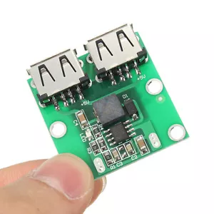 9 V/12 V/24 V bis 5 V DC-DC Step Down Ladegerät Netzteil Modul Dual USB Spannungsplatine - Bild 1 von 4
