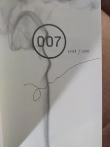James Bond New Carte Blanche SIGNED 1st Ed. J Deaver Only 1500 Rare Collectors - Picture 1 of 3