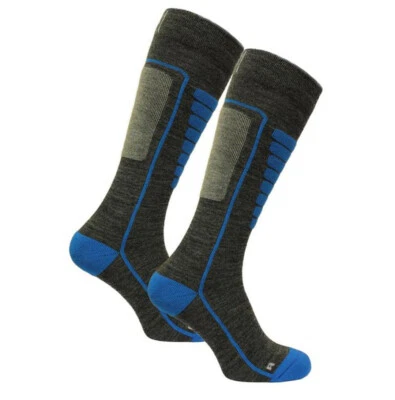 Merino Skisocken - Merinowolle - Ski Socken Active-XR - Damen Herren  l  Woolona - Bild 1 von 2