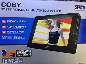 Coby PMP-7040 7"LCD Video Recorder 40gb HDD For Thermal Imaging FLIR ATN Camera - Picture 1 of 3