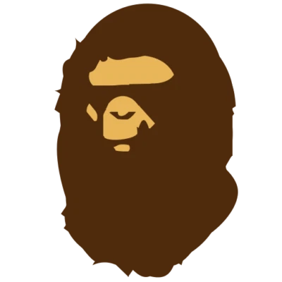 A bathing ape sticker skate cell laptop bumper vinyl decal