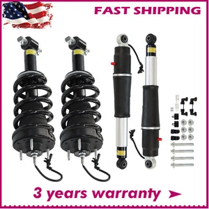 FRONT Strut Assy + REAR shock Absorber For 2015-20 Escalade Suburban Tahoe Yukon - Picture 1 of 8