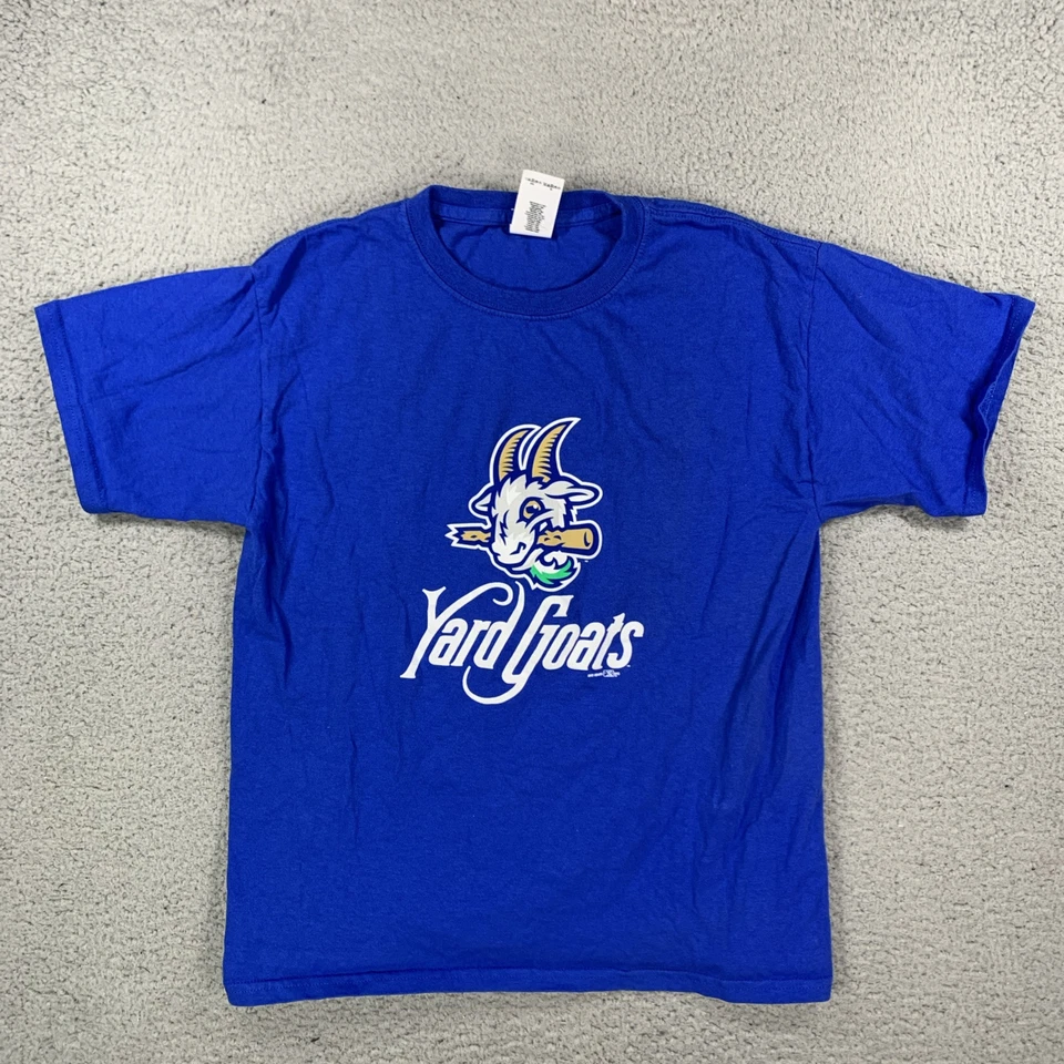 CAMISETA HARTFORD YARD GOATS NEGRA GRÁFICA LIGAS MENORES CAMISETA JUVENIL GRANDE 2015 Foto 1 de 4