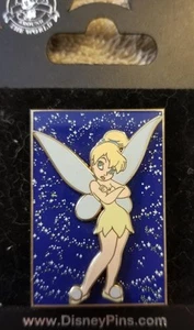 Prendedor Disney Tinker Bell Feisty Swirling Sparkling Stars - Noche estrellada 48688 - Imagen 1 de 1