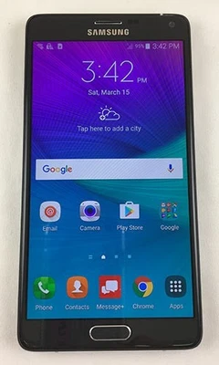 Samsung SM-N910V Galaxy Note 4 Verizon/Unlocked Smartphone MirrorLink GOOD - Image 1 of 2