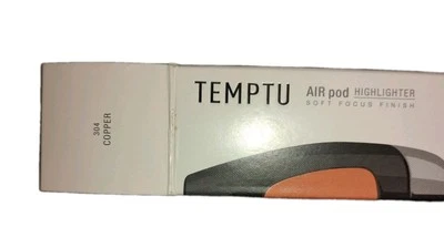 Хайлайтер TEMPTU Air Pod медный 0,28 унции/8,5 мл новый с мягкой фокусировкой улучшенный - Изображение 1 из 4