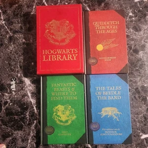 Hogwarts Library [Harry Potter] by J.K. Rowling 3 Hardcover Set Scholastic - Picture 1 of 10