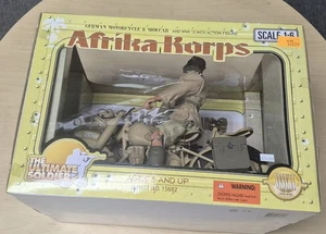 MOTO Y SIDECAR ALEMANAS AFRIKA KORPS - SIGLO XXI NUEVO - Imagen 1 de 4