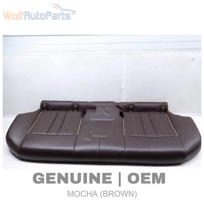 2018-2020 宝马 M550I XDRIVE G30 - 后座下座长椅垫(纳帕皮革) — 第 1/4 张图片