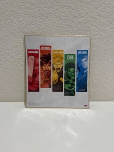 Viz Media Shikishi Board Demon Slayer Spy x Family My Hero Jujutsu Kaisen - Bild 1 von 8