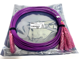 DellEMC 400G to 4x100G Q-DD Q56-DD QSFP28 400GBe to 4x 100GBe 5m Cable C0TP5 - Picture 1 of 12