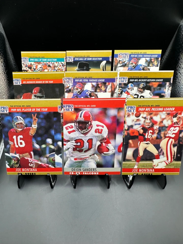 Juego profesional 1990 fútbol americano impresión errores de Sanders, Montana ¡y más! - ¡Nuevo/como nuevo! Foto 1 de 1